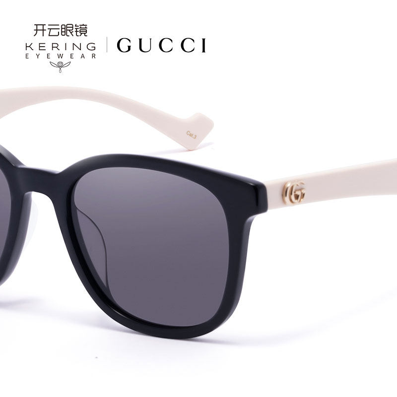 gucci方形板材太阳墨镜感开云眼镜 开云眼镜太阳眼镜
