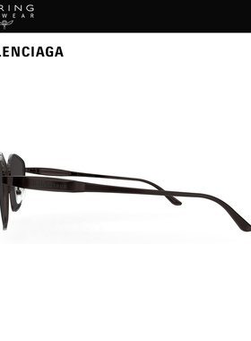 开云眼镜巴黎世家BALENCIAGA男女同款方框防晒太阳镜墨镜BB0358SK