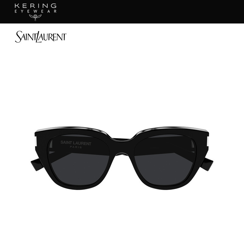 【新款】开云眼镜圣罗兰YSL男女同款猫眼防晒太阳镜墨镜SL 827/K - 图2