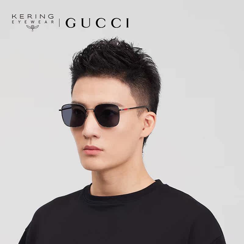 【新款】开云gucci金属太阳镜 开云眼镜太阳眼镜
