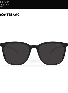 【2026新款】开云眼镜万宝龙Montblanc矩形太阳镜墨镜MB0487SA
