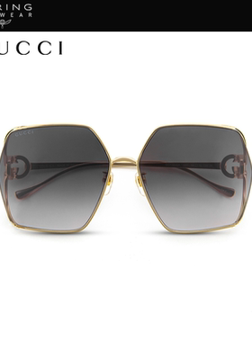 新款古驰Gucci时尚矩形太阳镜