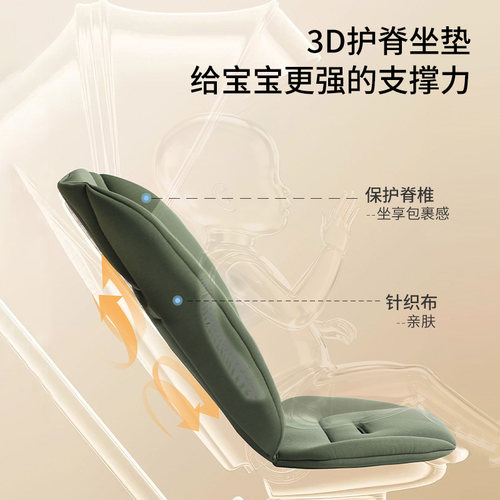 婴儿车坐垫逸乐途垫子罗马假日护脊减震躺垫四季通用遛娃神器棉垫 - 图2