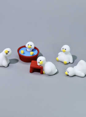 TA小摆件工位情绪稳定解压治愈