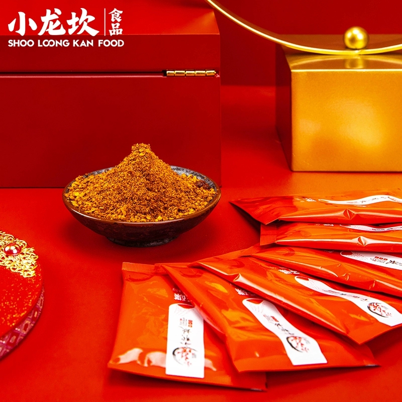 小龙坎干碟蘸料100g*2四川烧烤火锅串串香辣干碟蘸料辣椒面粉商用 - 图1