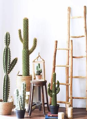 JK慕空间 天然木梯子装饰摆件 收纳整理花园庭院园艺花艺拍摄道具