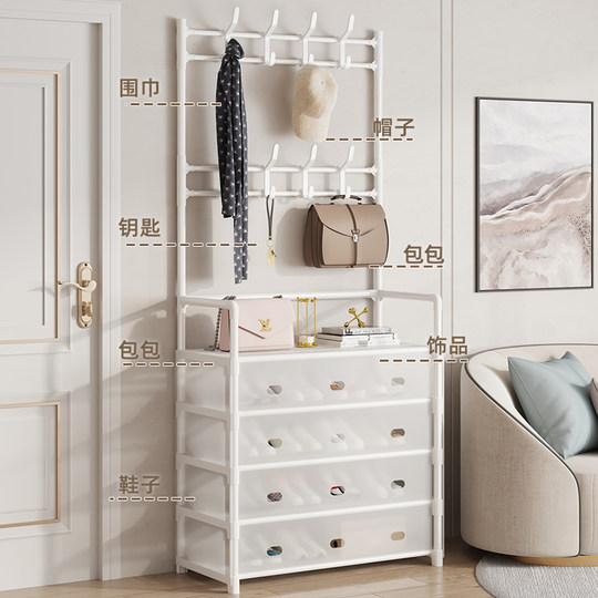 Simple and economical reinforced dust-proof shoe rack sturdy and durable