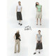 CountryMoment Solid Color Slim Fit ເສື້ອຍືດແຂນສັ້ນ