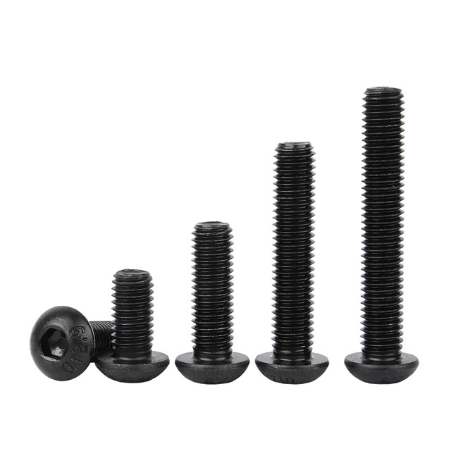 High-strength round head hexagon screw