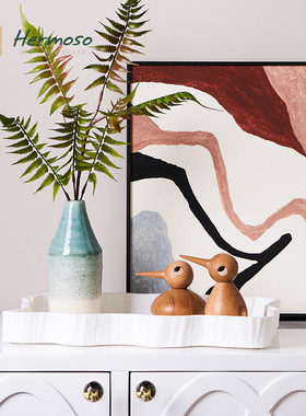 hermoso啄木鸟实木摆件家居饰品