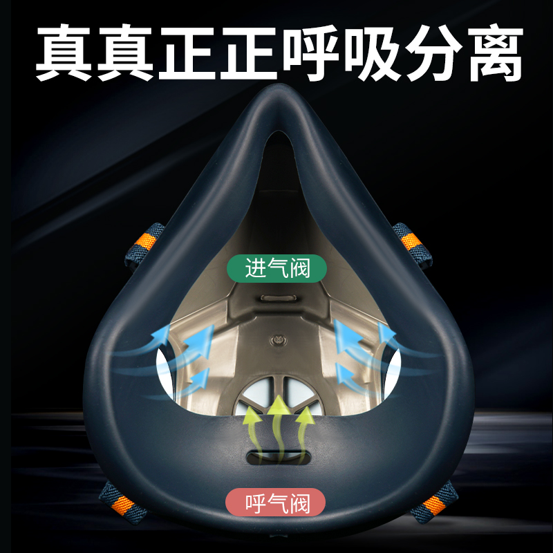 德国防尘口罩正品KN95防重度粉尘易呼吸工业防粉尘防尘肺面罩打磨 - 图2