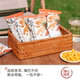 Chayanyue Colorful Cream Flavor Original Cut Sweet Potato Crispy Casual Afternoon Tea Snacks 30g/bag