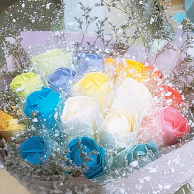 雪点纱网鲜花包装材料花束花店花艺资材包花纸手工鲜花包装网纱,淘宝优惠券,粉丝福利购,淘宝优惠卷