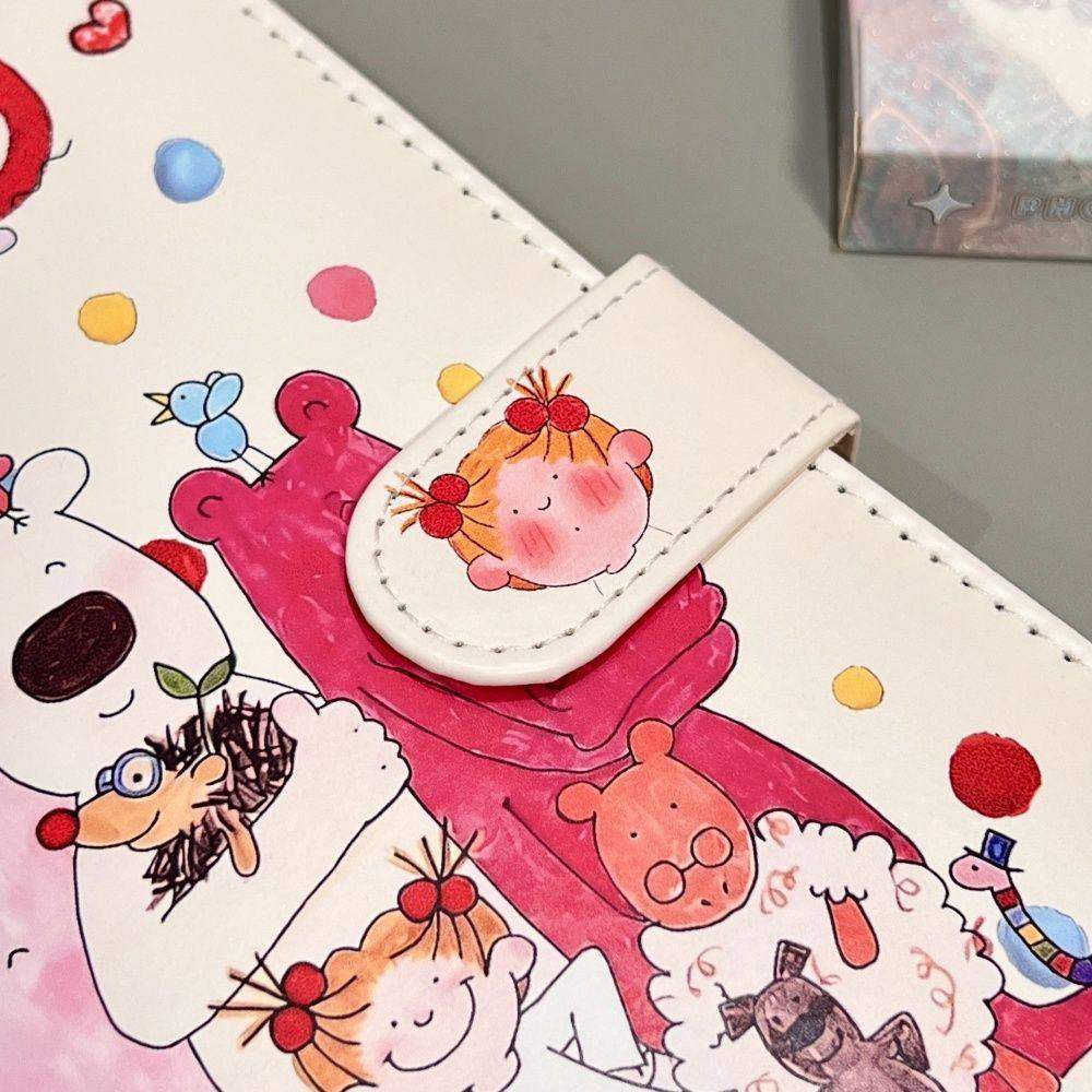 日系COCO酱全家福PU质a5卡册四宫格卡通高颜值小众小卡拍立得收纳,淘宝优惠券,粉丝福利购,淘宝优惠卷