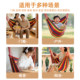 Hammock + early warning horizontal bar can also be used for swinging at home