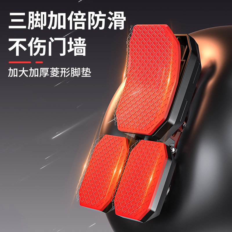 单杠家用室内初中生免打孔墙体吊杠家庭引体向上健身器材门上单杆 - 图1