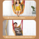 Hammock + early warning horizontal bar can also be used for swinging at home