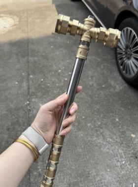 锤子五金道具摆件五金管件黄金圣锤昊天锤雷神之锤DIY组装工业风