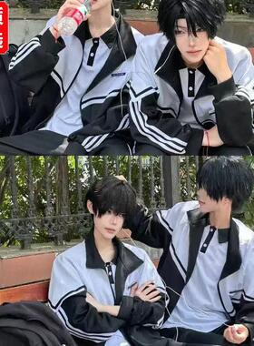 伪装学渣校服纯爱版贺朝