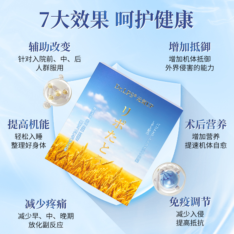 Dr.LPS进口术后放化疗后恢复营养品免疫力病人速愈素营养 2盒LPS