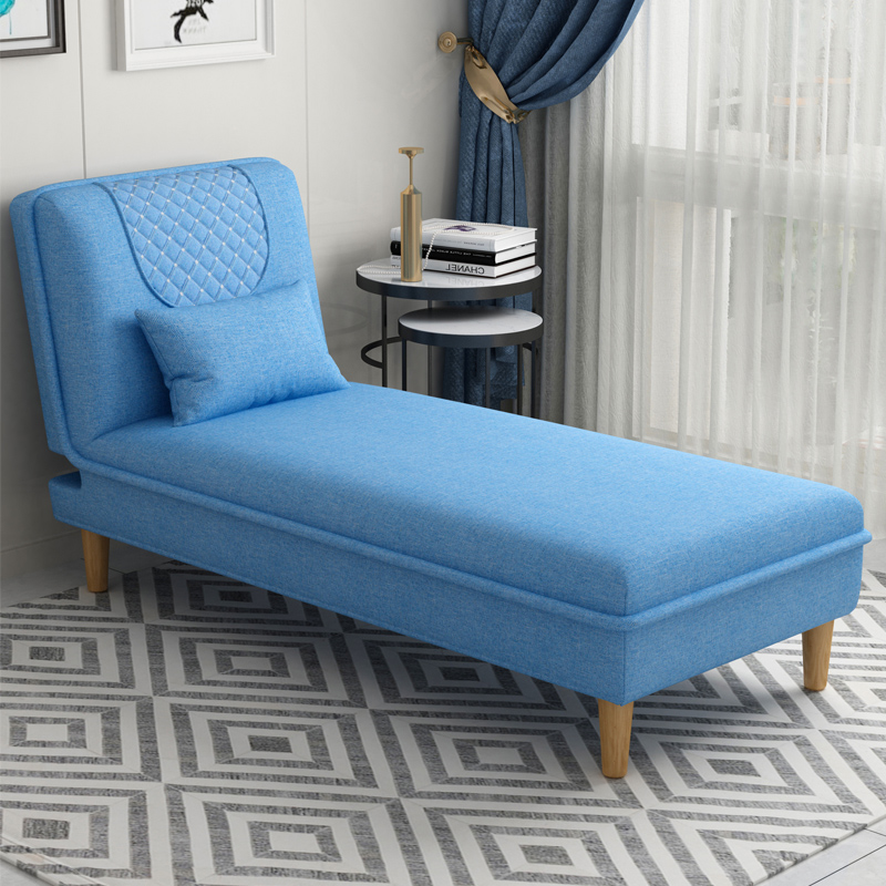 多功能贵妃躺椅沙发床懒人沙发折叠沙发床可拆洗布艺沙发小户型 - 图3