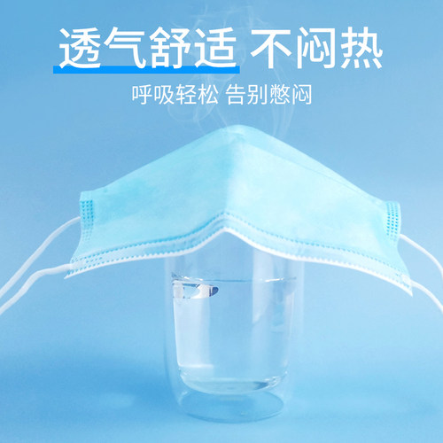 晨康口罩一次性医疗口罩纸塑医用外科医用口罩三层正品正规灭菌级 - 图1