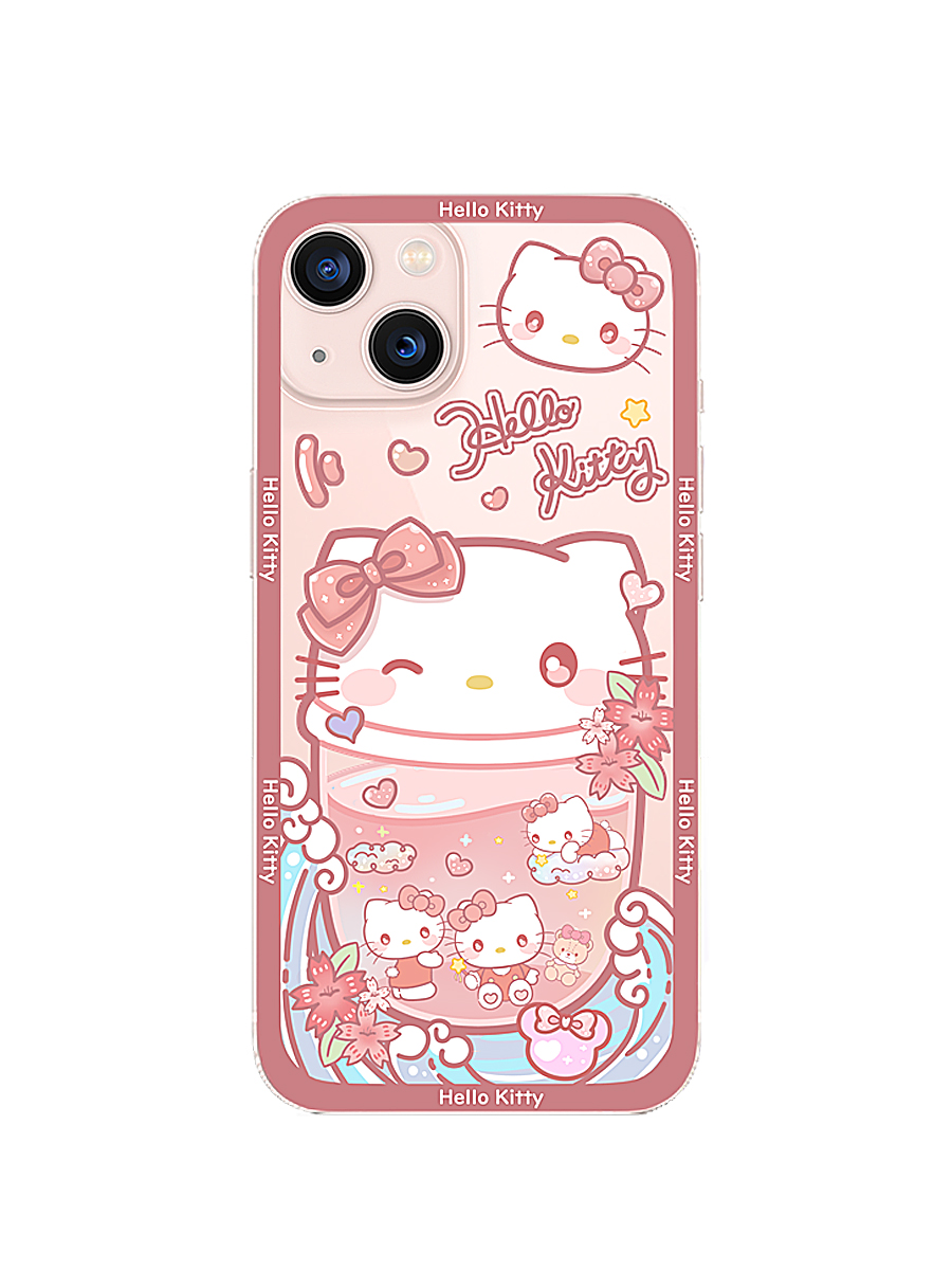 可爱Kitty猫手机壳iPhone15定制苹果13保护壳14Promax适用红米k60荣耀60vivos15OPPOreno10原创IQOOneo8Hello