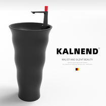 Simple post basin Wash Basin Ceramic one-piece washbasin Wash Basin Wash Basin column style washbasin Balcony Wash Basin