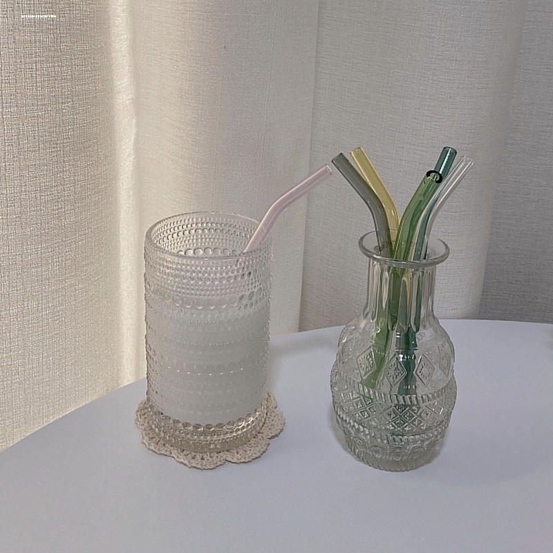 玻璃吸管家用非一次性水杯配件耐热环保吸管勺子一体两用透明喝水,淘宝优惠券,粉丝福利购,淘宝优惠卷