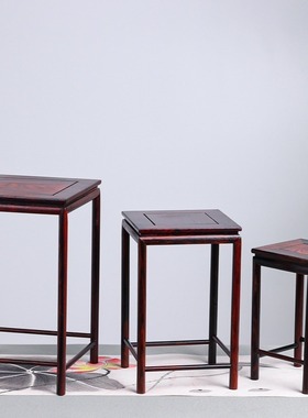 红木模型微型奇石玉器菖蒲茶具茶壶小花盆盆景茶桌摆件底座木