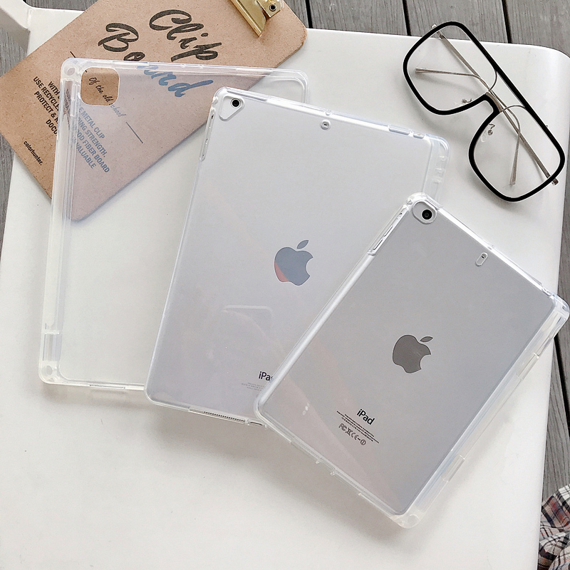 iPad2020新款10.5适用于10.2苹果Pro11平板air3电脑6硅胶18英寸2021保护套mini5迷你4带笔槽9.7薄透明17软壳 - 图1