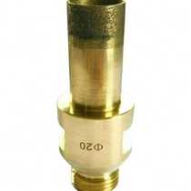 Glass puncher copper sintering drill bit glass driller table drilling machine copper sintering drill customizable o