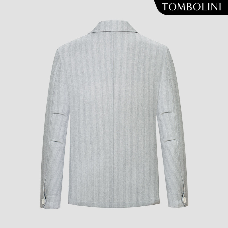 【意大利进口面料】东博利尼2025秋新款男士猎装休闲羊毛夹克西装,淘宝优惠券,粉丝福利购,淘宝优惠卷