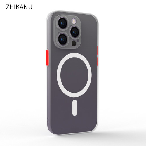 智卡奴适用于苹果17air16plus肤感magsafe磁吸14pro手机壳iphone13磨砂12mini动画se新款11promax防摔15max - 图2