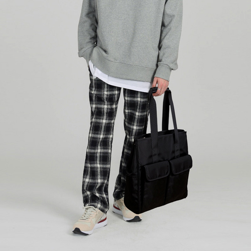 极良新品商务大容量防水手提单肩包 极良男士包袋