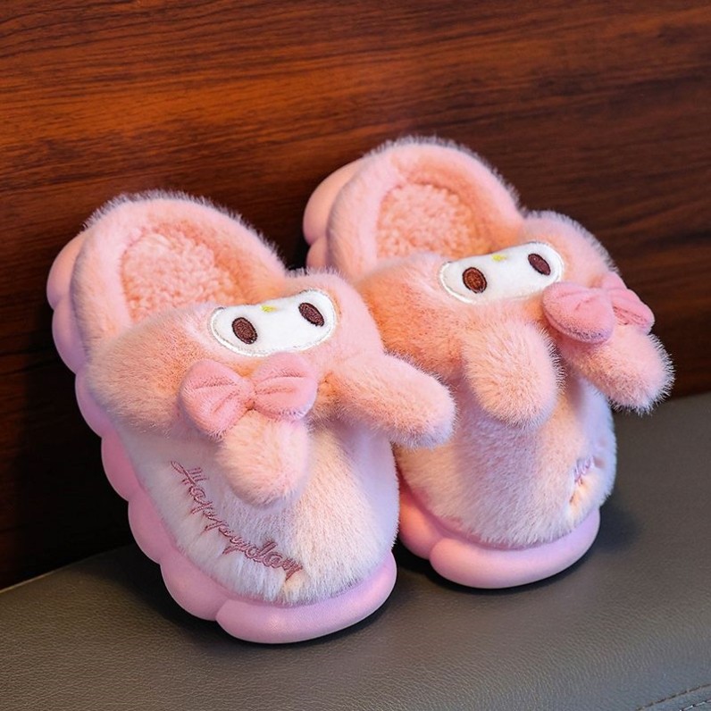 儿童棉拖鞋秋冬季女童卡通公主室内居家鞋中大童保暖女孩宝宝棉鞋,淘宝优惠券,粉丝福利购,淘宝优惠卷
