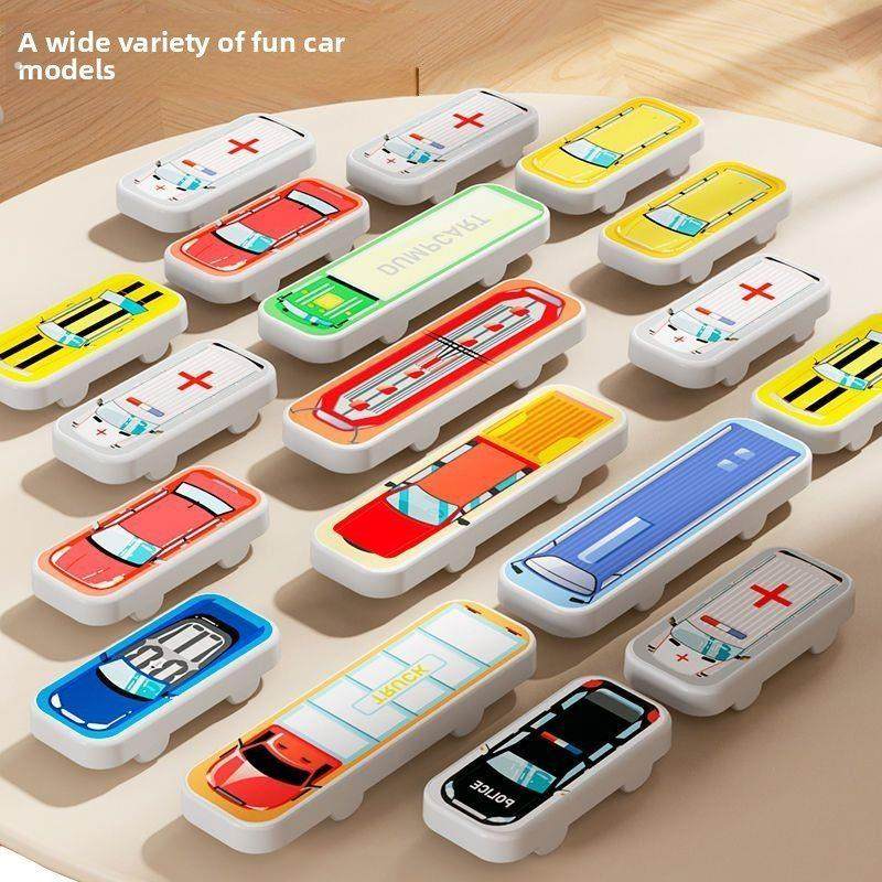 儿童移车出库汽车华容道思维训练幼儿园玩具赛车突围解题闯关玩具,淘宝优惠券,粉丝福利购,淘宝优惠卷