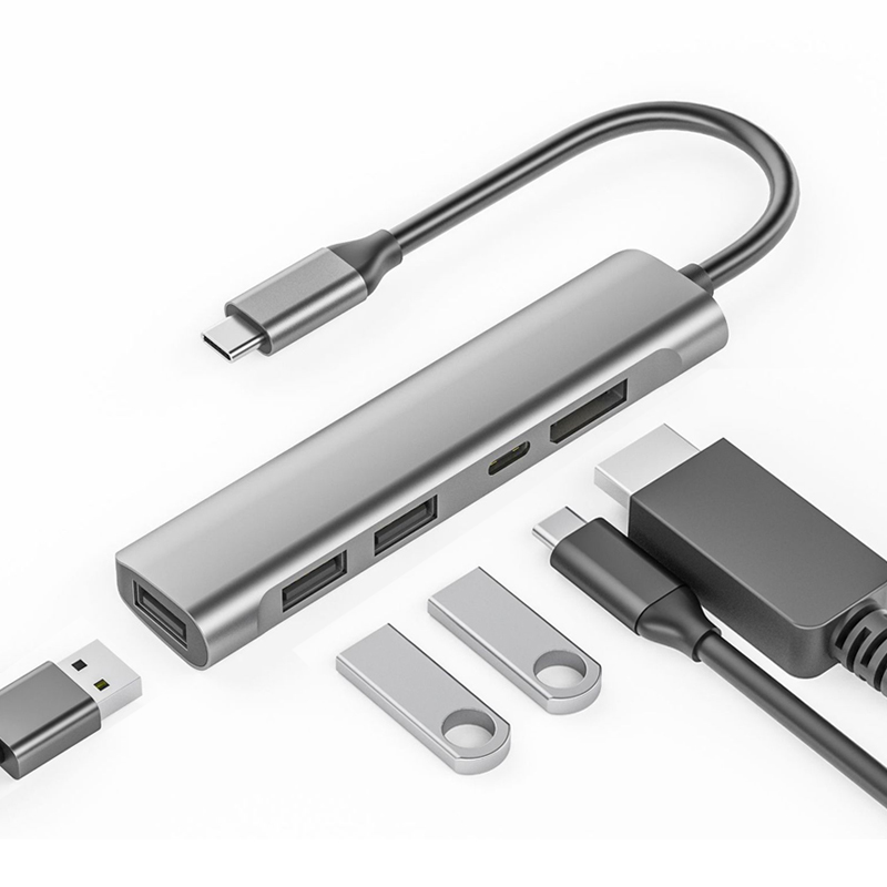 Type-C转DP转换器usb-c扩展DisplayPort转接头hdmi连接显示器4K高 - 图0