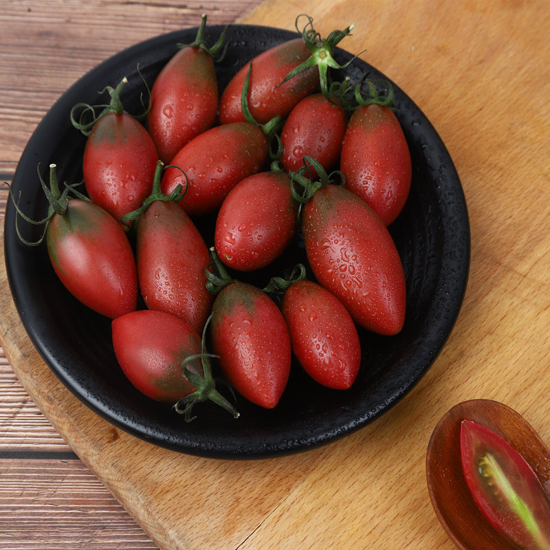 紫子弹头小番茄新鲜圣女果组合小西红柿当季水果3-5斤现摘包邮,淘宝优惠券,粉丝福利购,淘宝优惠卷