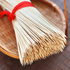 BBQ bamboo skewers disposable sausage skewers commercial wholesale