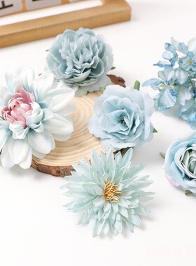 diy手工花环材料汉服发夹配件
