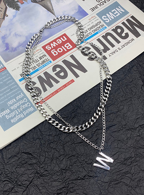 caimou饰品w叠戴项链ins高级配饰