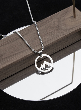 镂空项链CAIMOU女生钛钢