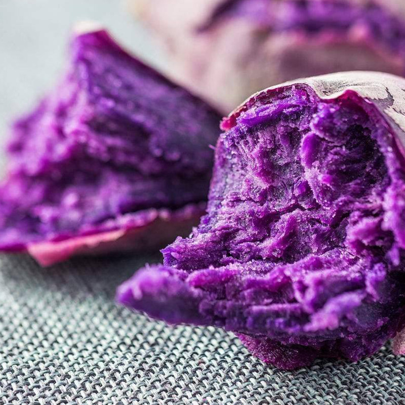 紫罗兰新鲜农家香薯糖心小紫心红薯 鲜宜芬番薯