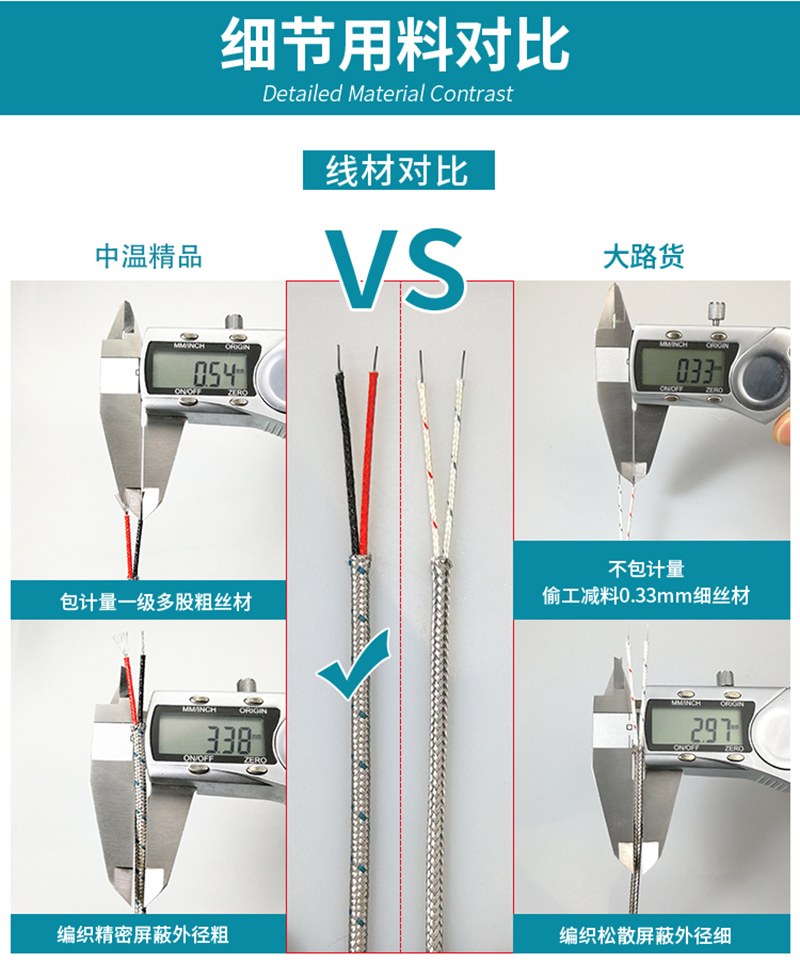 K型贴片式垫片表面端面热电偶 M6圆孔感温线冷压鼻探头温度传感器