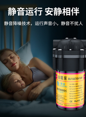 净水器博泉水泵家用抽水增压自吸泵反渗透纯水机24V电机通用配件