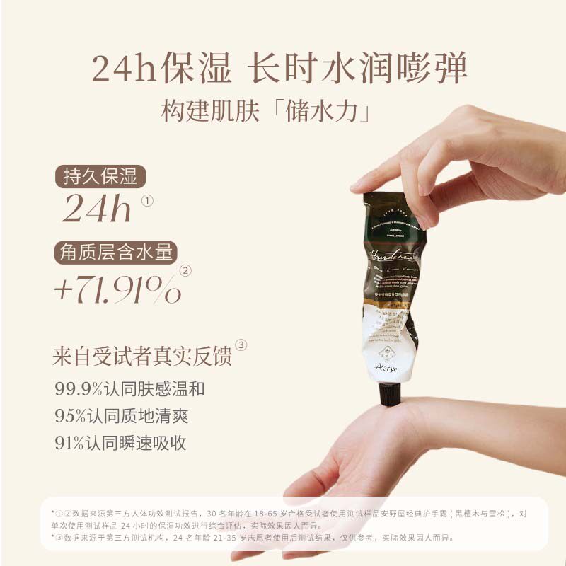 【教师节礼物】aarye安野屋便携护手霜女生日礼物伴手礼盒滋润