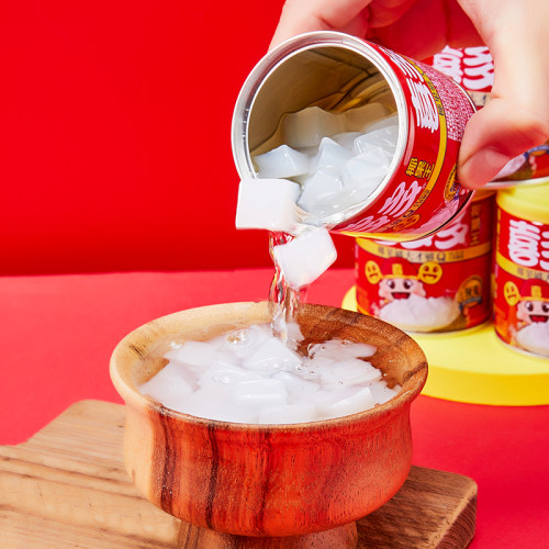 喜多多椰果王系列什锦椰果王水果罐头10小罐装开盖即食零食下午茶 - 图2