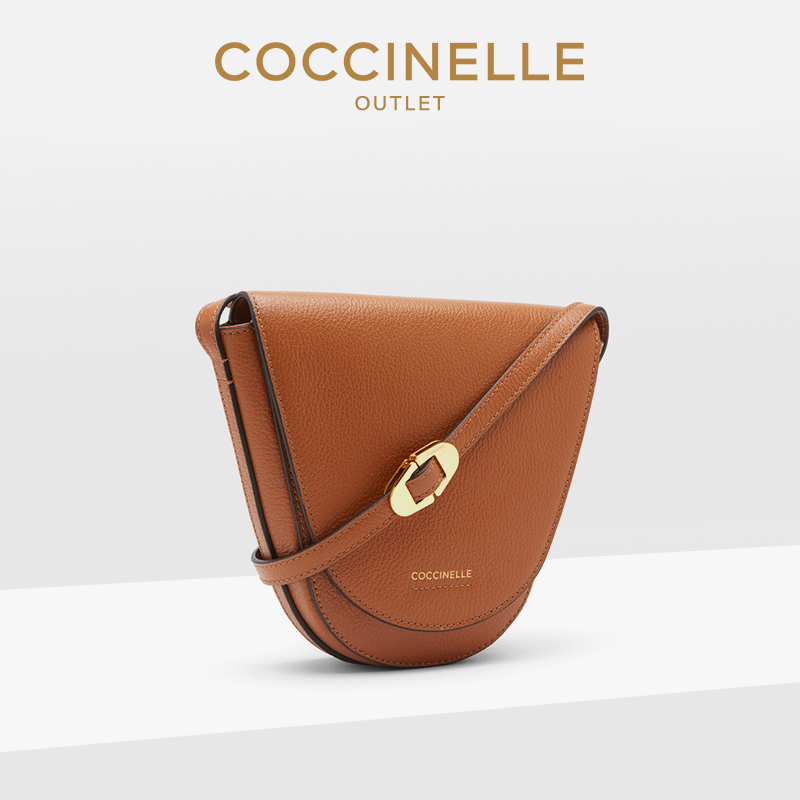 COCCINELLE/可奇奈尔JOSEPHINE牛皮单肩斜挎包 - 图0