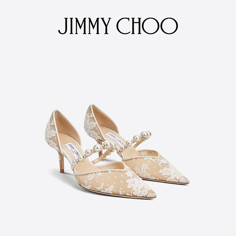 [限时折扣]JIMMY CHOO/AURELIE 65 《爱情神话》同款女士高跟鞋JC